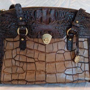 Brahmin Handbag, Medimum Brown (Two-Tone) - SOLD
